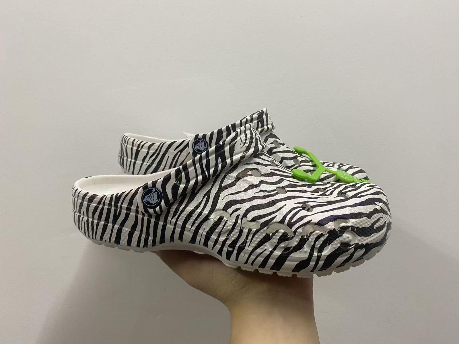 A BAYA graphic clog