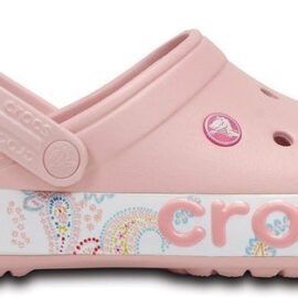 A crocs Crocband graphic clog